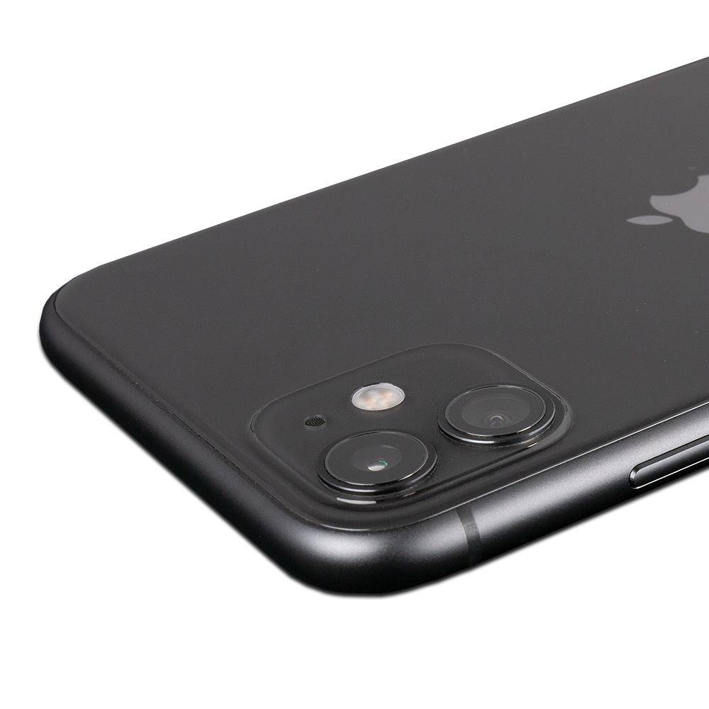 Apple iPhone 11 (B-Ware) Smartphone (P/N: MWM02ZD/A, 128GB, Schwarz, Face ID, LTE-A, 12 Megapixel)