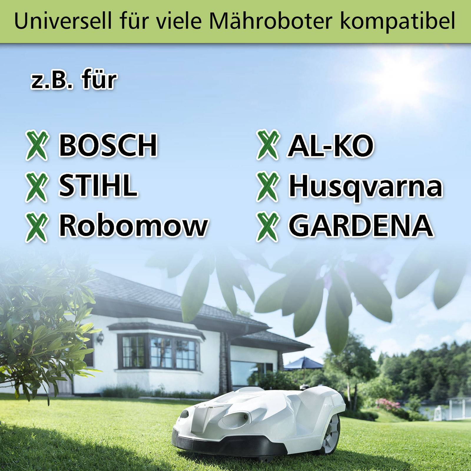 Powery 800m Begrenzungskabel kompatibel mit Mähroboter Gardena, Husqvarna Automower 2,7mm