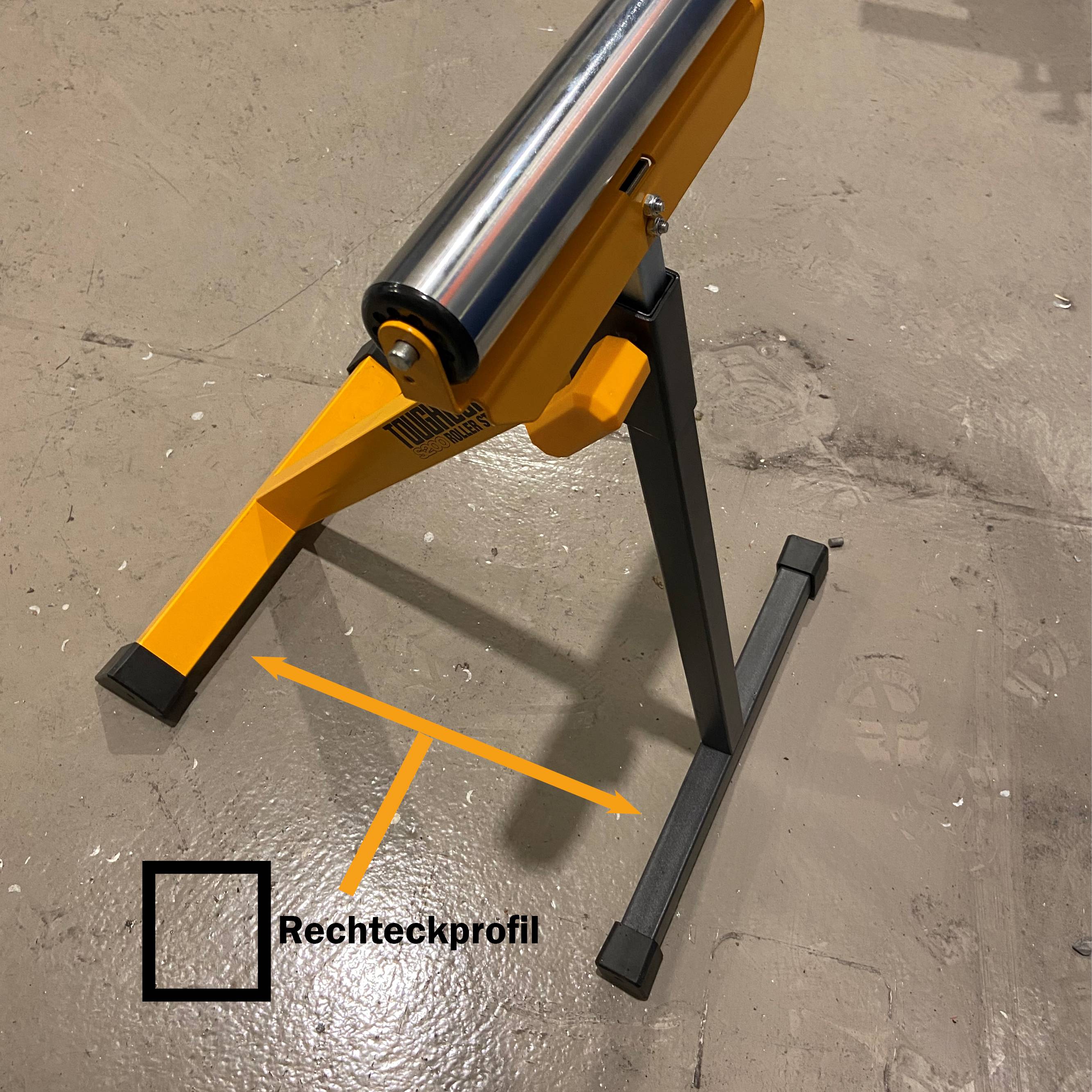 Toughbuilt TB-S200 Rollenbock Rollenständer klappbar und höhenverstellbar (1 Paar)