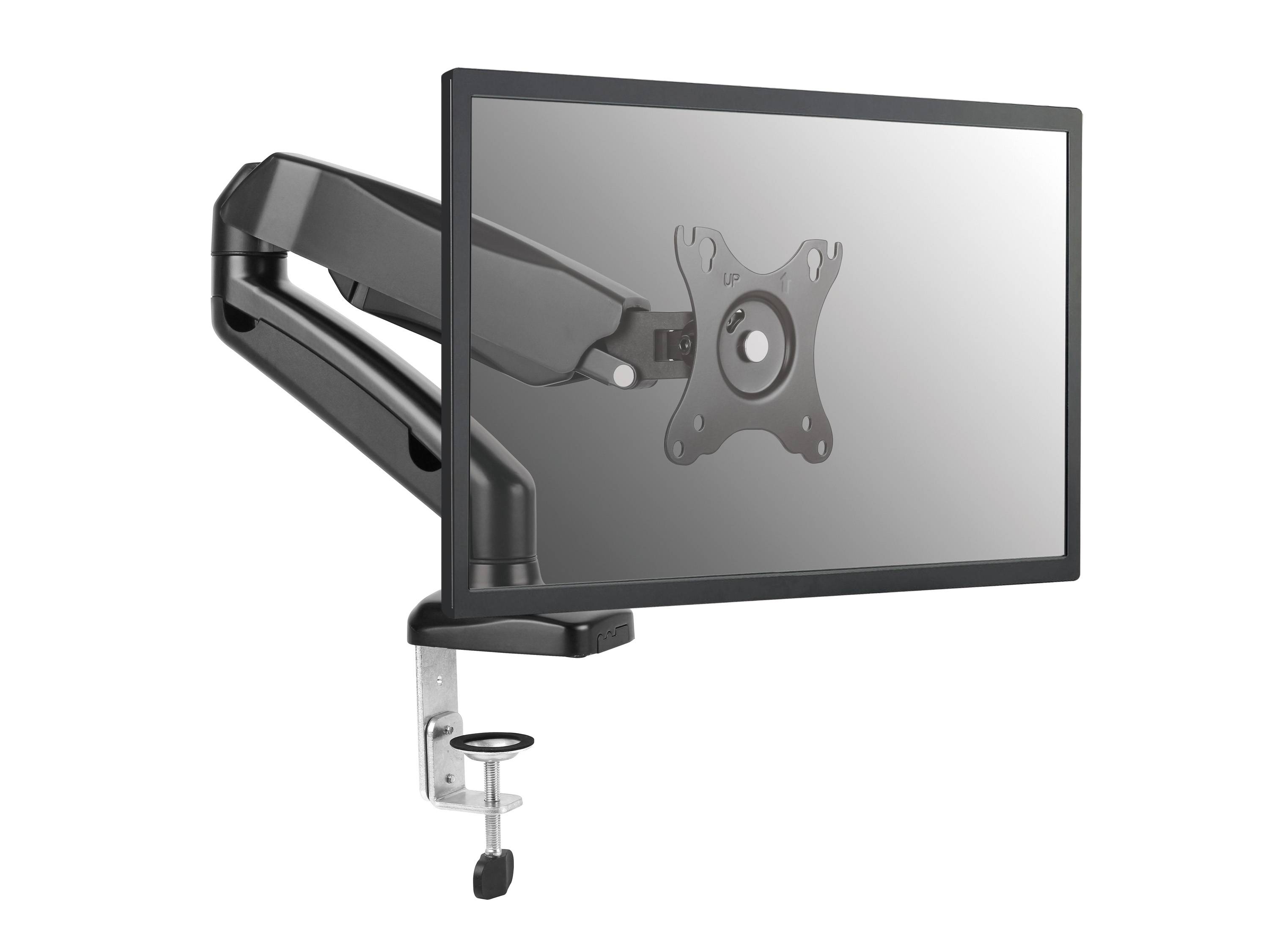 Equip Befestigungskit (Klammer, Tischplattenbohrung) - Gasfeder - für Flatpanel/Curved LCD-Display - interactive - Kunststoff, Aluminium - Schwarz