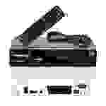 PremiumX Satelliten-Receiver HD 520SE FTA Digital SAT TV Receiver DVB-S2 FullHD HDMI SCART 2x USB Multimedia-Player, Astra Hotbird vorprogrammiert