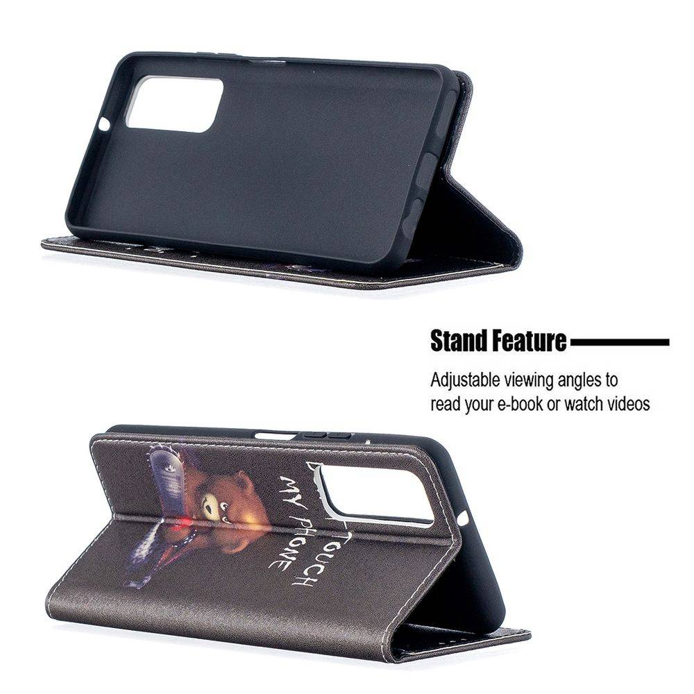 Für Huawei P Smart 2021 Kunstleder Handy Tasche Book Motiv 1 Schutz Hülle Case Cover Etui Neu