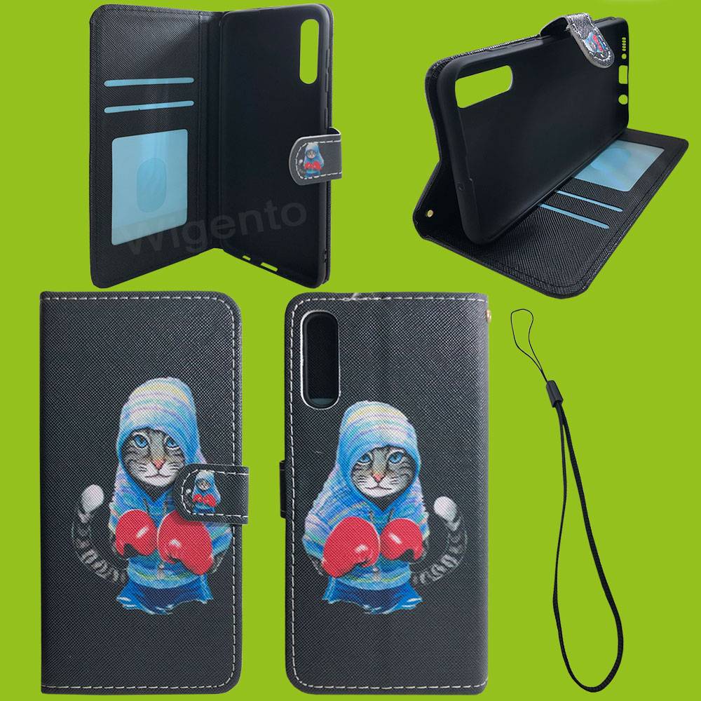 Für Samsung Galaxy S20 FE G780F G781B Kunst-Leder Handy Tasche Book Motiv 54 Schutz Hülle Case Cover Etui Neu
