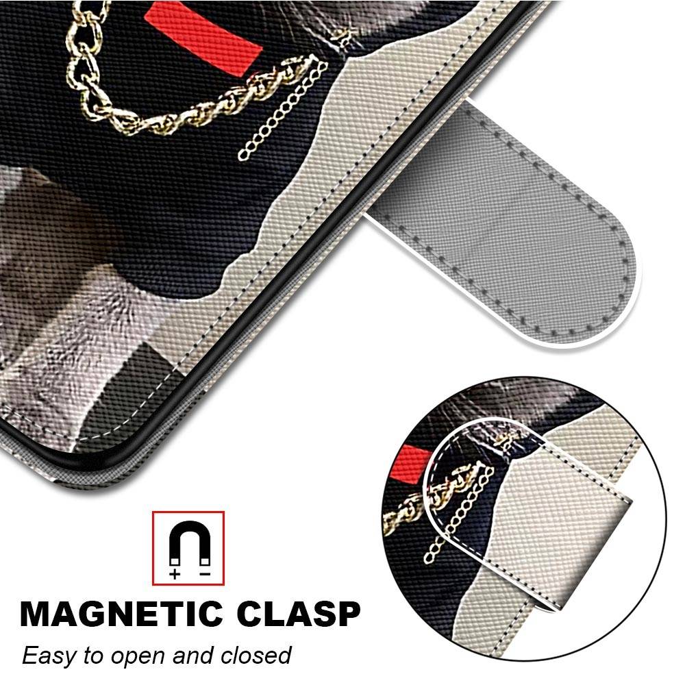 Für ZTE Blade A7 2020 Kunstleder Handy Tasche Book Motiv 5 Schutz Hülle Case Cover Etui Neu