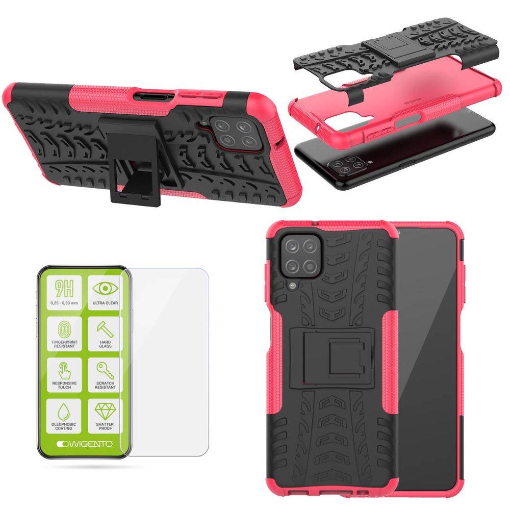 Hybrid Case 2 teilig Outdoor Handy Tasche Hülle für viele Samsung Galaxy Modelle