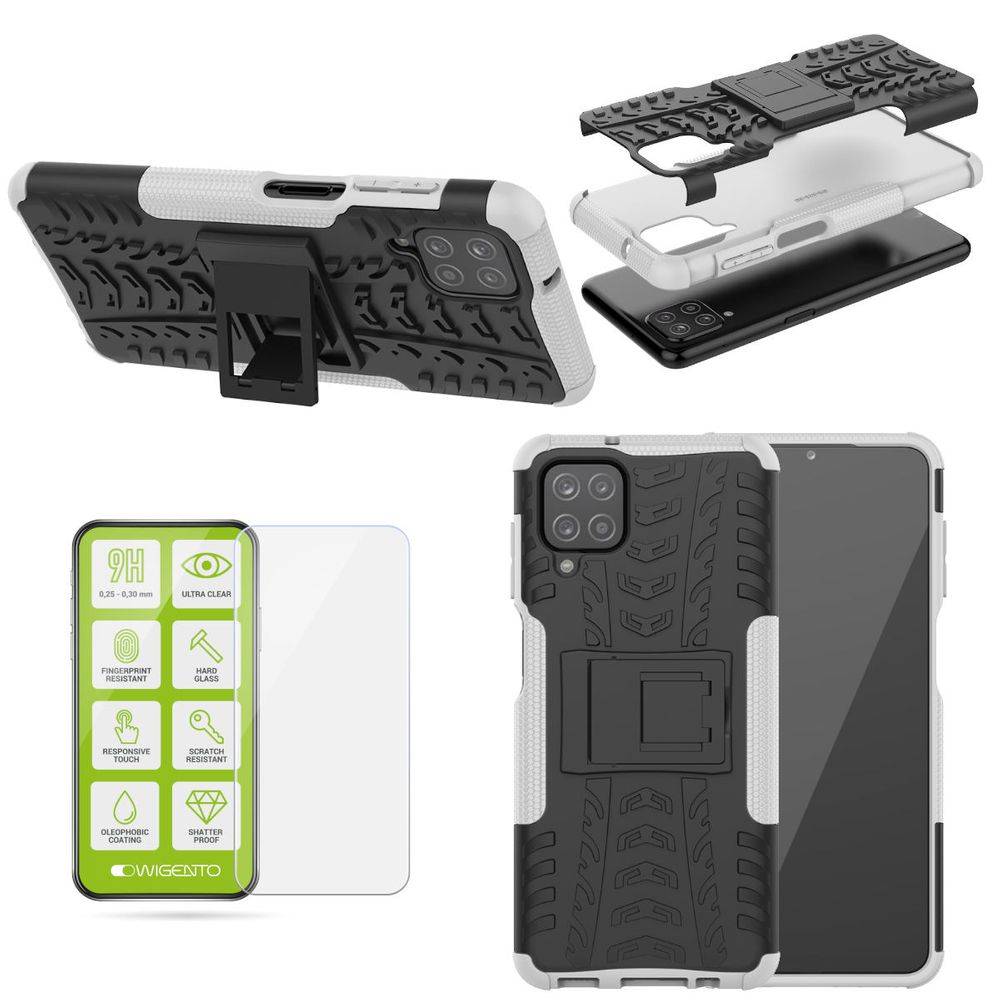 Hybrid Case 2 teilig Outdoor Handy Tasche Hülle für viele Samsung Galaxy Modelle