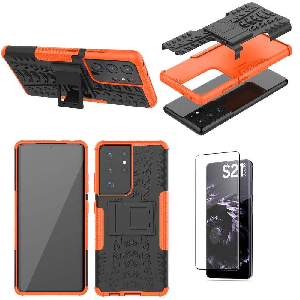 Hybrid Case 2 teilig Outdoor Handy Tasche Hülle für viele Samsung Galaxy Modelle