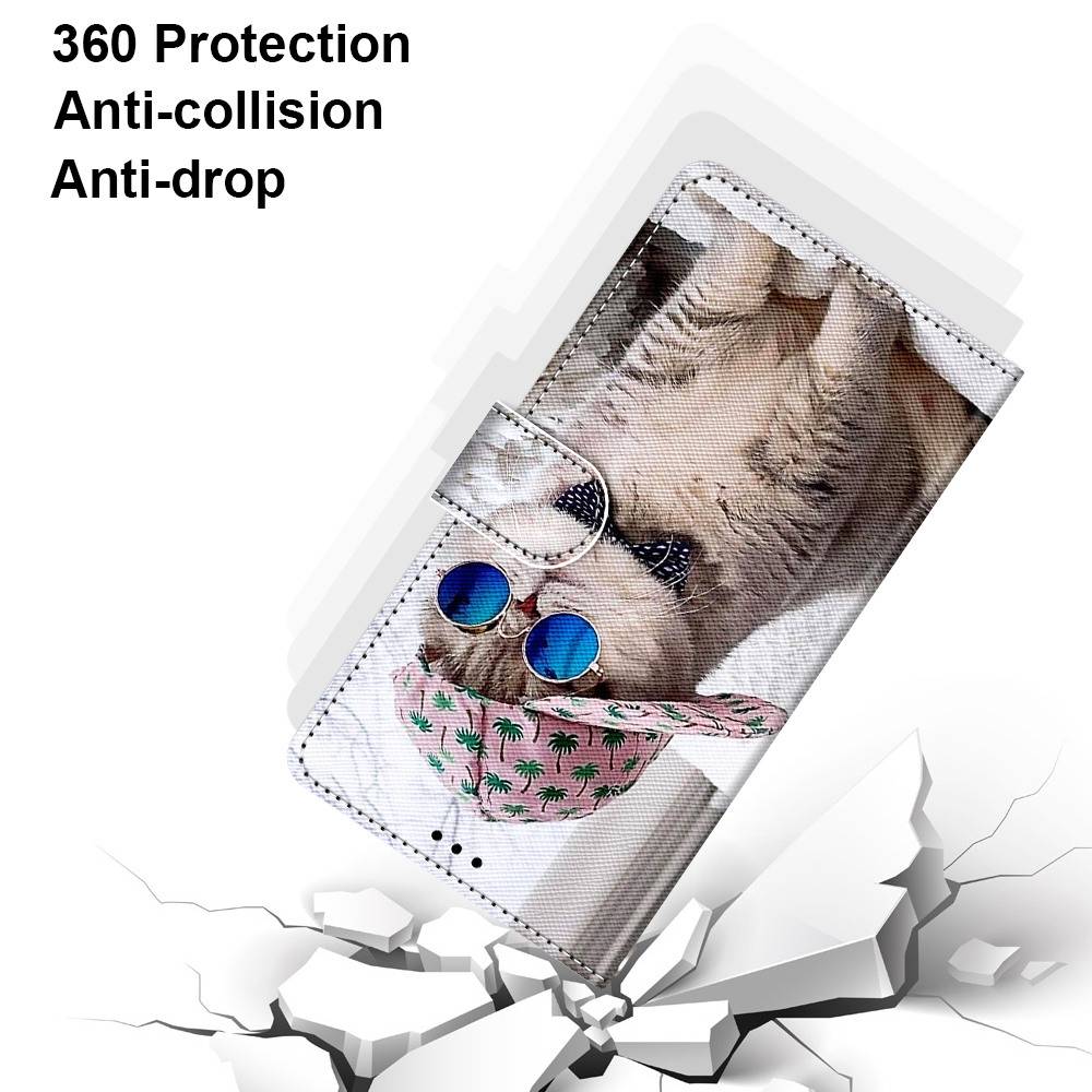 Für Samsung Galaxy M31s M317F Kunstleder Handy Tasche Book Motiv 4 Schutz Hülle Case Cover Etui Neu