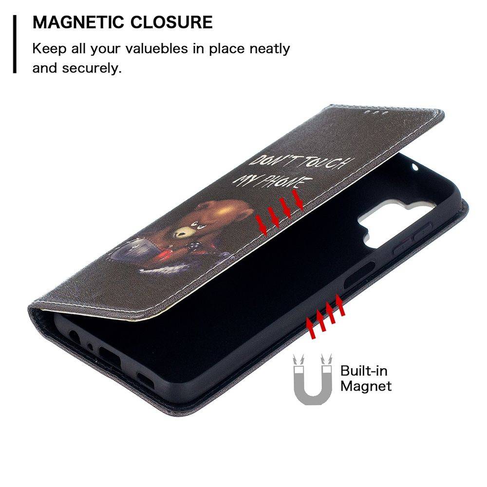 Für Samsung Galaxy A32 5G A326B Kunstleder Handy Tasche Book Motiv 1 Schutz Hülle Case Cover Etui Neu