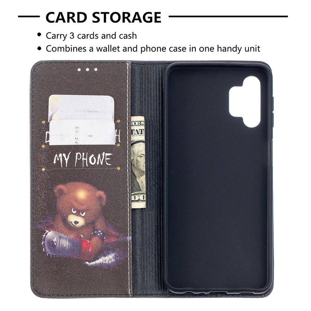 Für Samsung Galaxy A32 5G A326B Kunstleder Handy Tasche Book Motiv 1 Schutz Hülle Case Cover Etui Neu