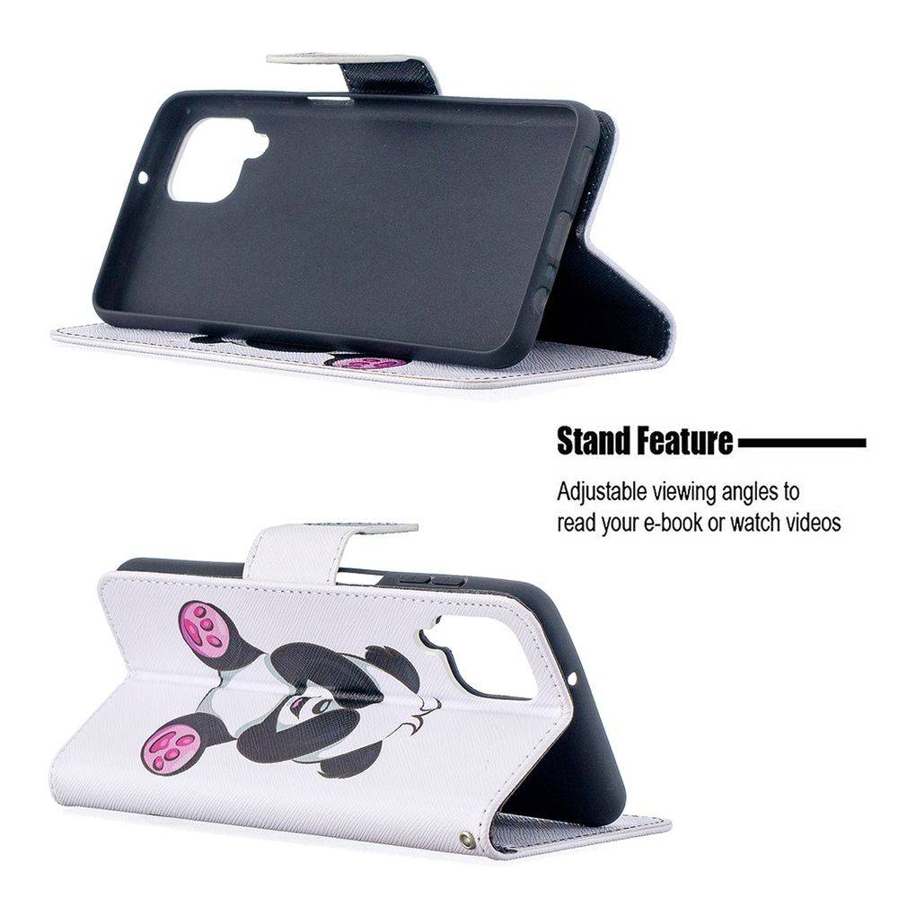 Für Samsung Galaxy A12 A125F Kunstleder Handy Tasche Book Motiv 3 Schutz Hülle Case Cover Etuis Neu