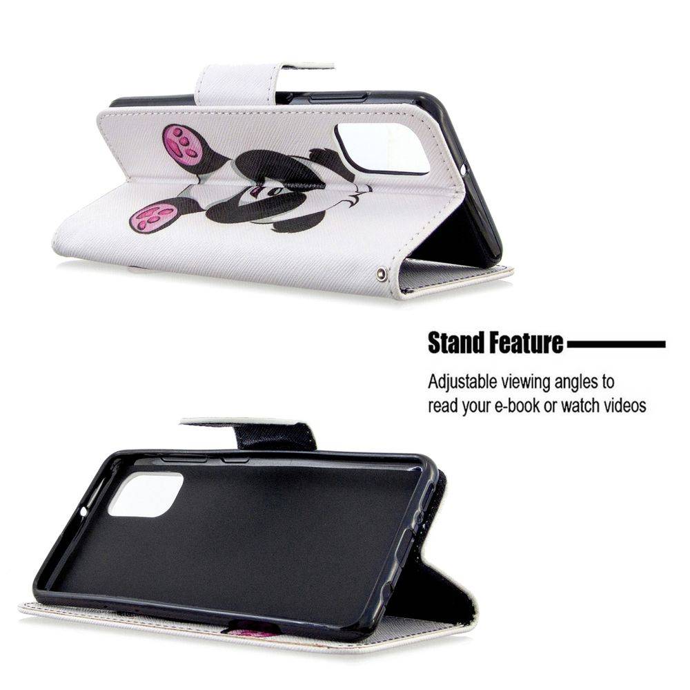 Für Samsung Galaxy A41 A415F Kunstleder Handy Tasche Book Motiv 3 Schutz Hülle Case Cover Etuis Neu