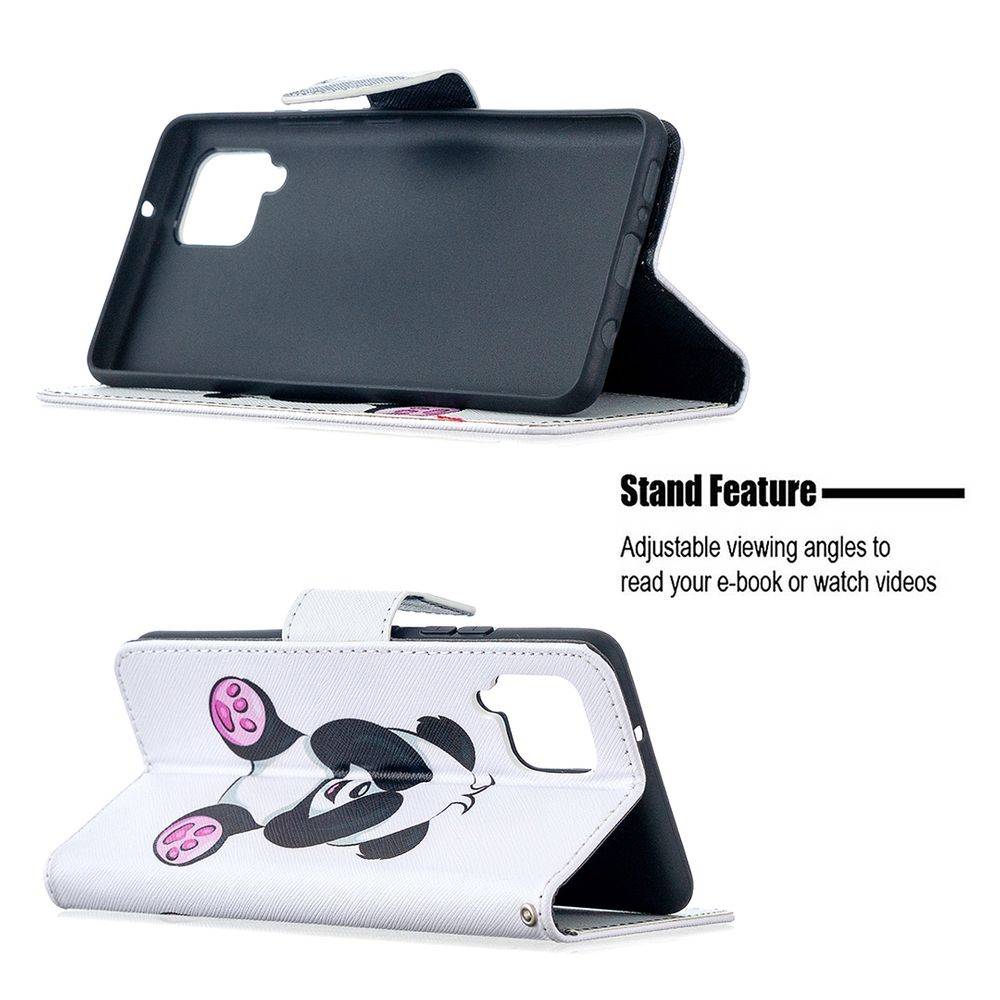 Für Samsung Galaxy A42 5G A426B Kunstleder Handy Tasche Book Motiv 3 Schutz Hülle Case Cover Etuis Neu