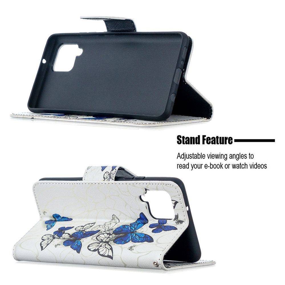 Für Samsung Galaxy A42 5G A426B Kunstleder Handy Tasche Book Motiv 6 Schutz Hülle Case Cover Etui Neu