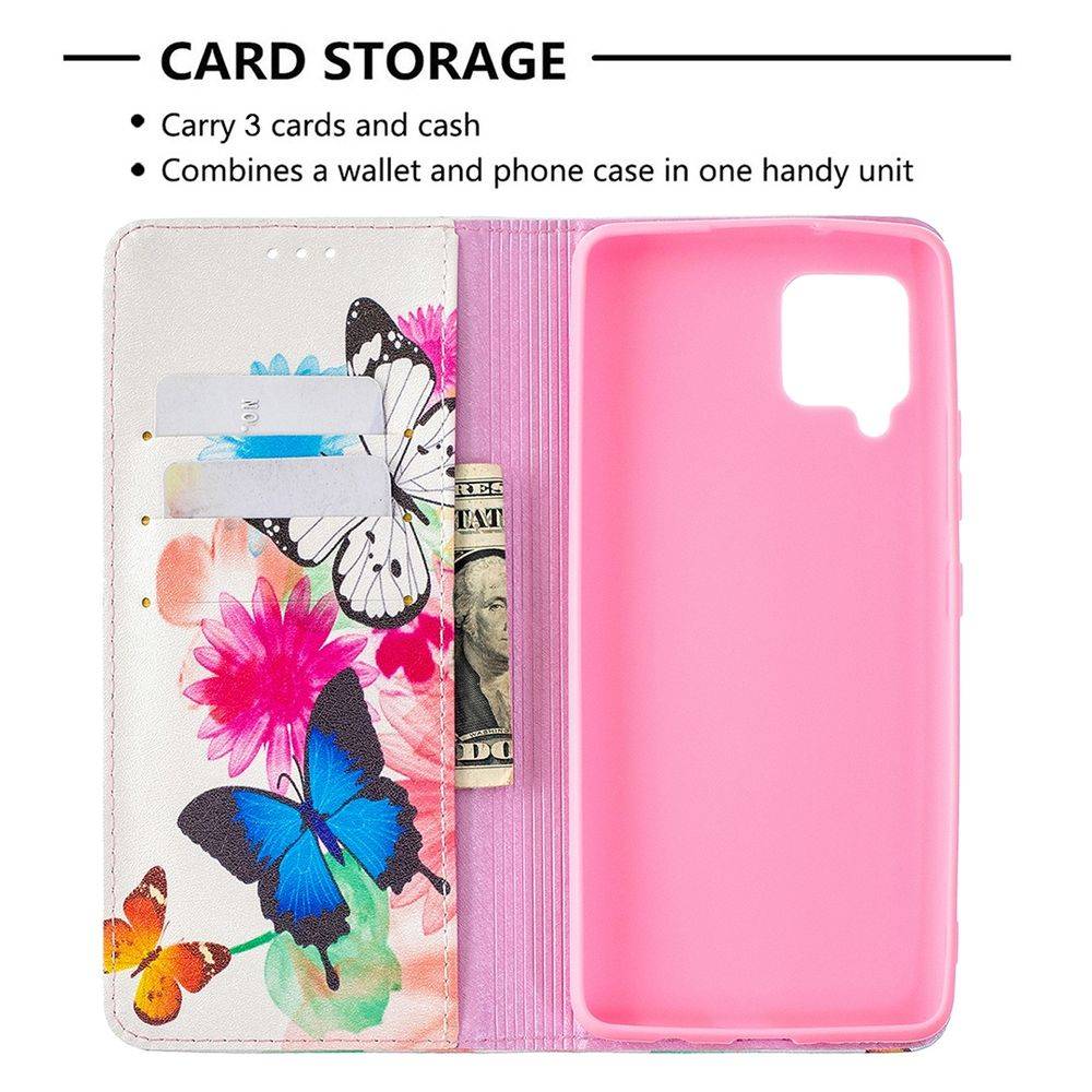 Für Samsung Galaxy A42 5G A426B Kunstleder Handy Tasche Book Motiv 11 Schutz Hülle Case Cover Etui Neu