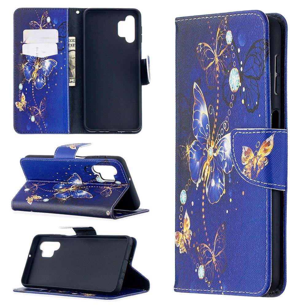 Für Samsung Galaxy A32 5G A326B Kunstleder Handy Tasche Book Motiv 8 Schutz Hülle Case Cover Etui Neu