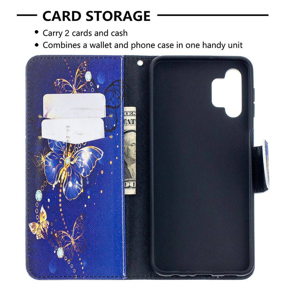 Für Samsung Galaxy A32 5G A326B Kunstleder Handy Tasche Book Motiv 8 Schutz Hülle Case Cover Etui Neu