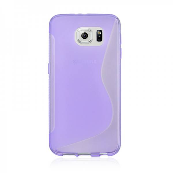 Silikonhülle S-Line Lila für Samsung Galaxy S6 G920 G920F
