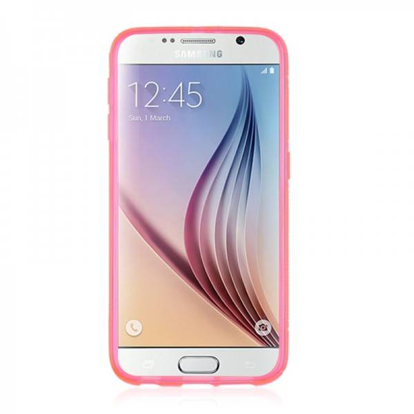 Silikonhülle S-Line Pink für Samsung Galaxy S6 G920 G920F