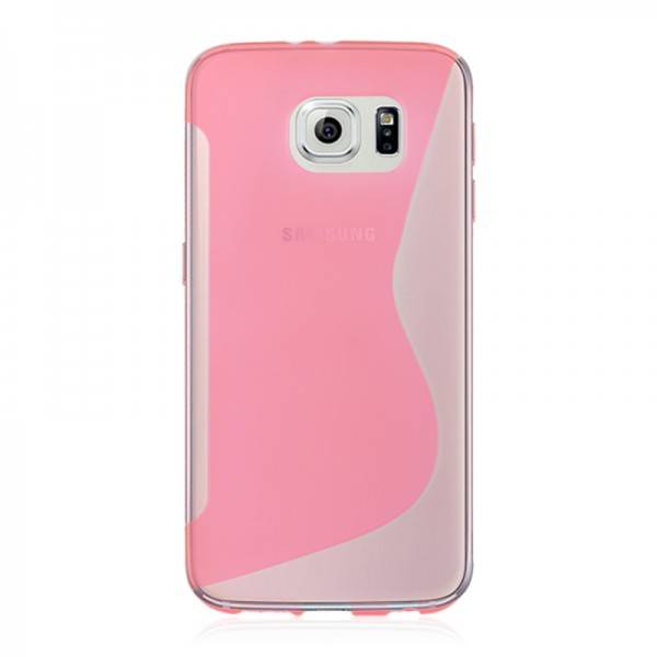 Silikonhülle S-Line Pink für Samsung Galaxy S6 G920 G920F