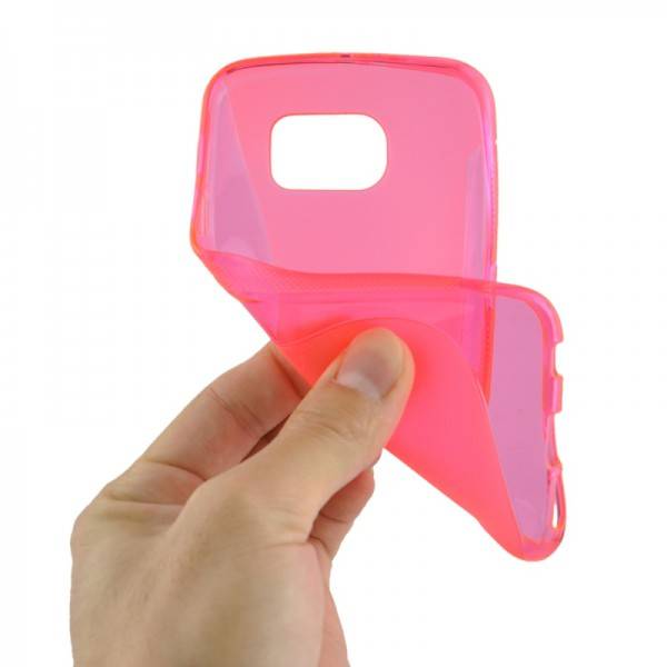 Silikonhülle S-Line Pink für Samsung Galaxy S6 G920 G920F