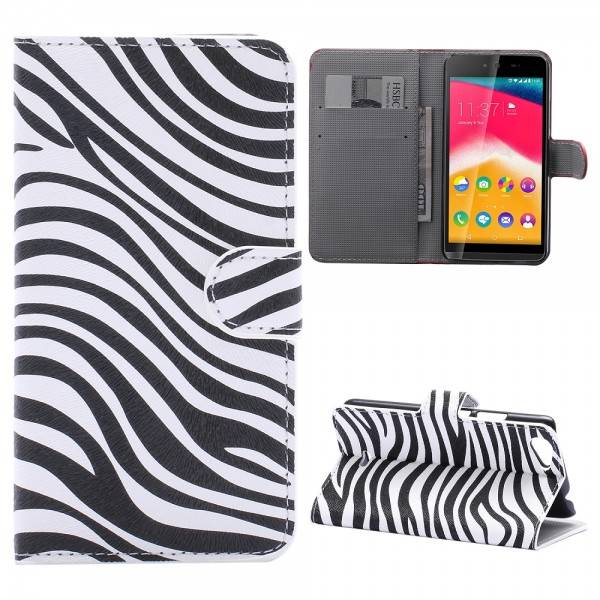 Tasche Wallet Muster 7 für Wiko Rainbow Jam