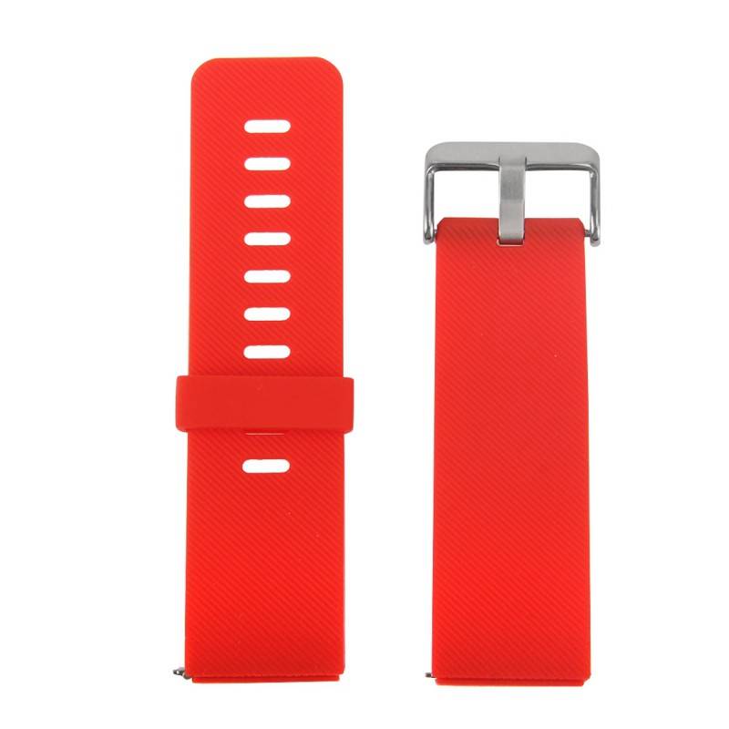 Kunststoff / Silikon Uhr Armband für Fitbit Blaze Watch Rot Zubehör