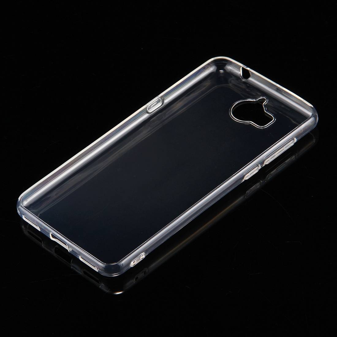 Silikoncase Transparent 0,3 mm Ultradünn Hülle für Huawei Y5 2017 Tasche Cover Neu