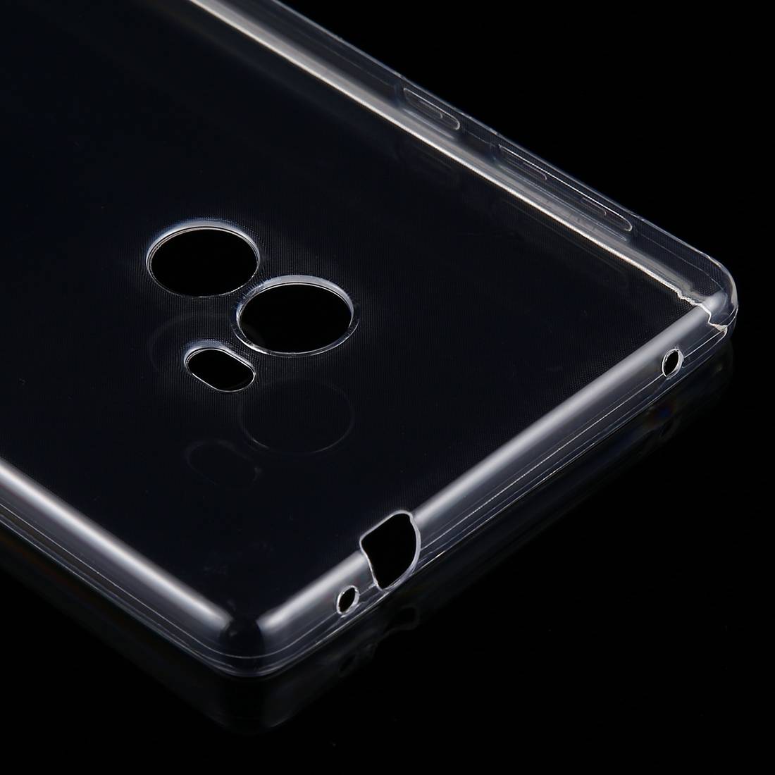 Silikoncase Transparent 0,3 mm Ultradünn Hülle für Xiaomi Mi MIX Tasche Cover Neu