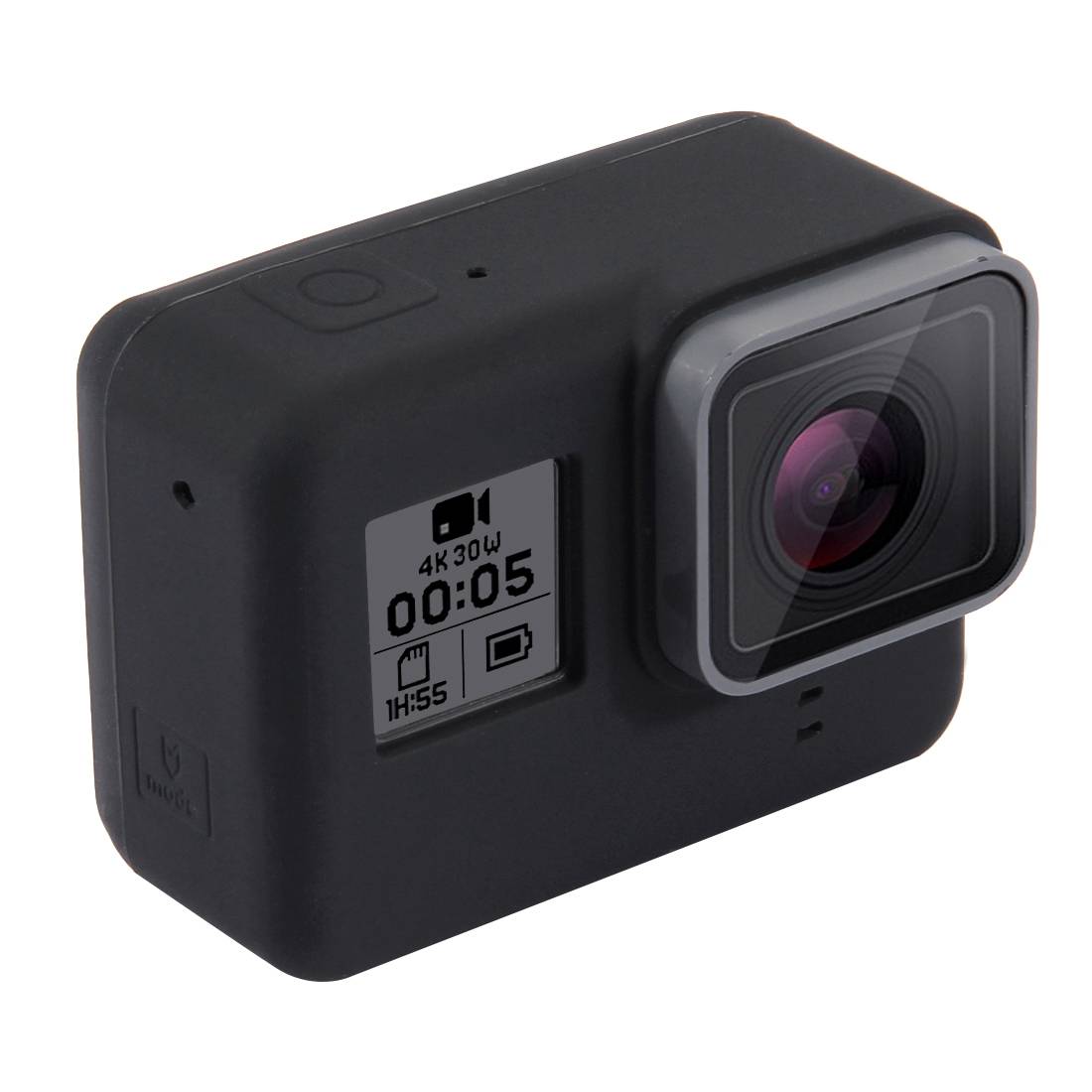 PULUZ Silikon Schutz für GoPro Hero 5 und 6 Schwarz