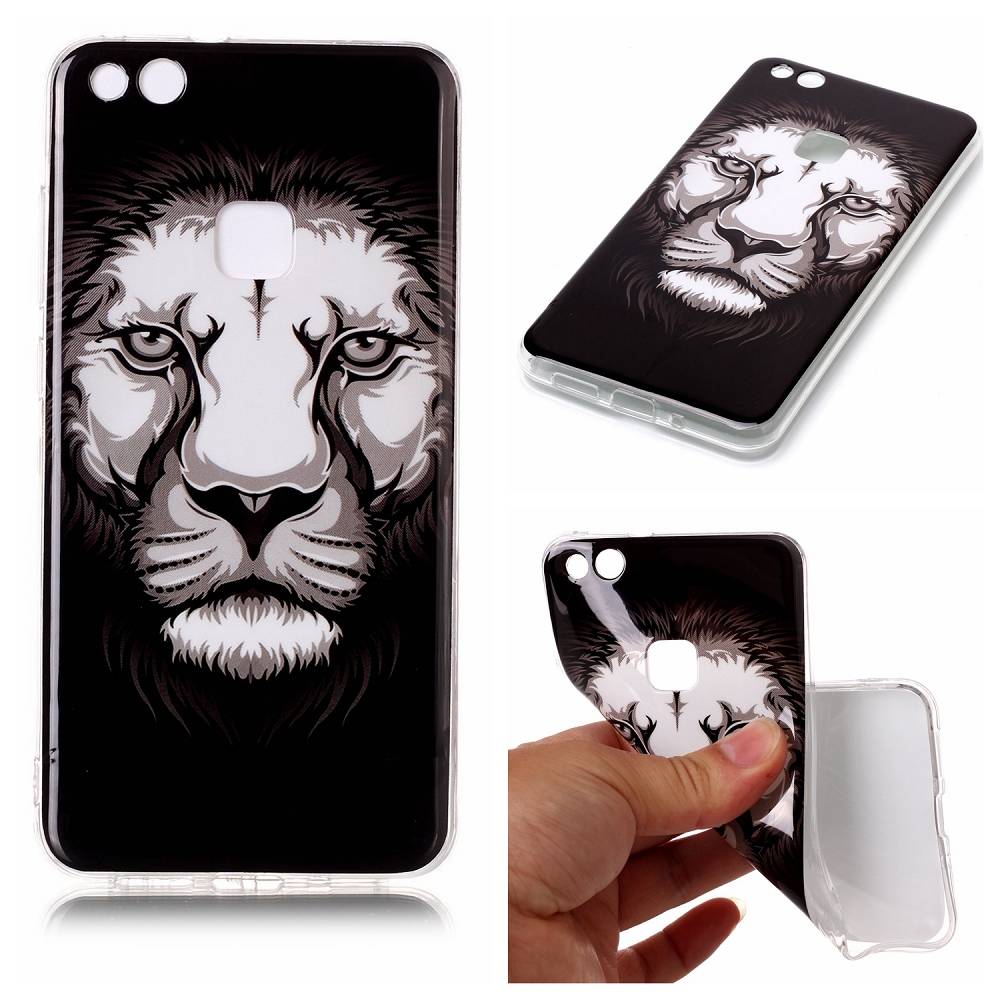 Silikoncase Motiv 3 Ultradünn Hülle für Huawei P10 Lite Tasche Cover Schutz Neu
