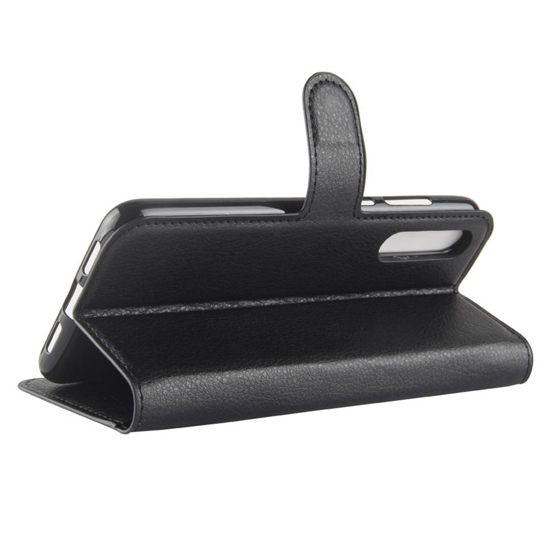 Tasche Wallet Premium Schwarz für Huawei P20 Pro Schutz Hülle Case Cover Etui Neu Zubehör