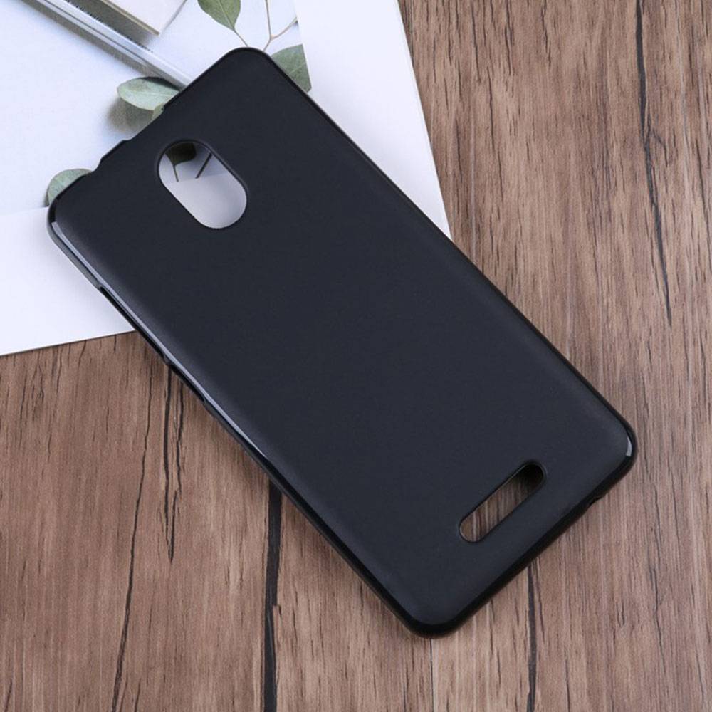 Silikoncase Schwarz Hülle für Wiko Jerry 3 Tasche Cover Etui Zubehör Neu
