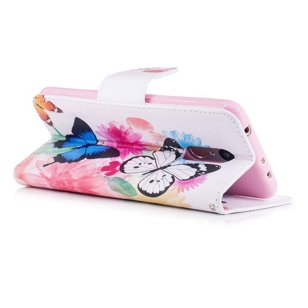 Für Huawei Y6 2018 Kunstleder Tasche Book Motiv 39 Schutz Hülle Case Cover Etui Neu