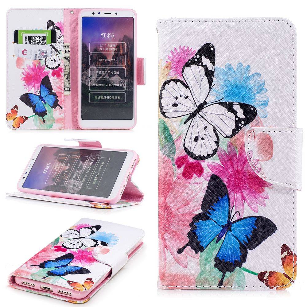 Für Samsung Galaxy A6 A600 2018 Kunstleder Tasche Book Motiv 29 Schutz Hülle Case Cover Etui Neu