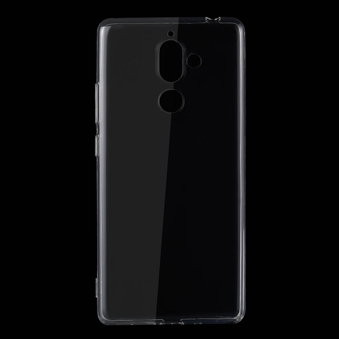 Silikoncase Transparent 0,3 mm Ultradünn Hülle für Nokia 7 Plus Tasche Cover Neu