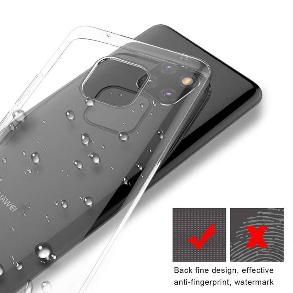 Silikoncase Transparent 0,3 mm Ultradünn Hülle für Huawei Mate 20 Pro Tasche Case