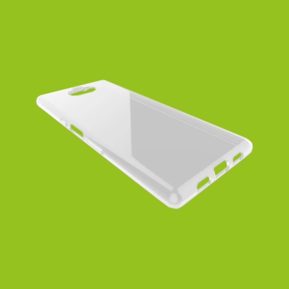 Silikoncase TPU Silikon Transparent für Sony Xperia 10 Plus Schutz Etui Cover Hülle Tasche