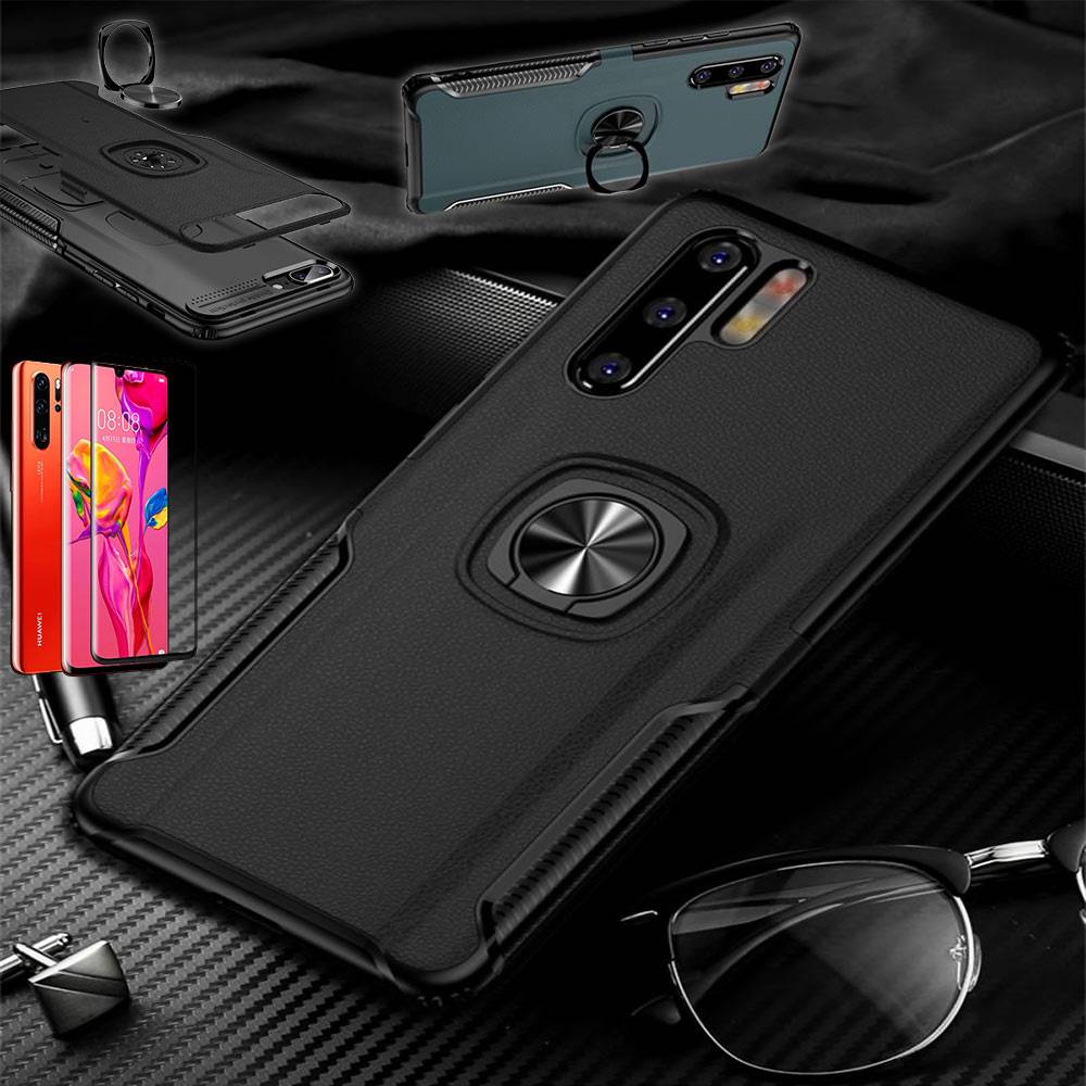 Magnet Ring Tasche Hybrid oder ultra dünn Design Etuis Hülle Cover für Smartphones