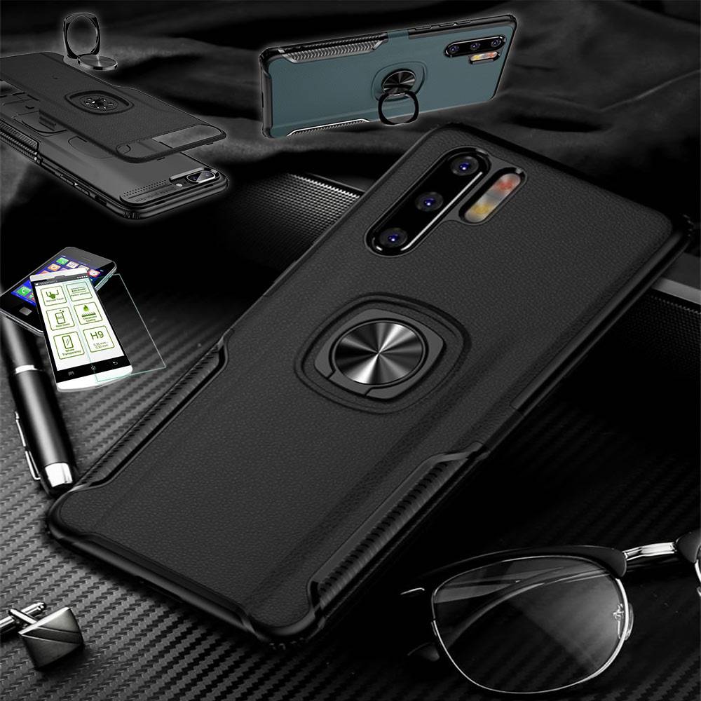 Magnet Ring Tasche Hybrid oder ultra dünn Design Etuis Hülle Cover für Smartphones