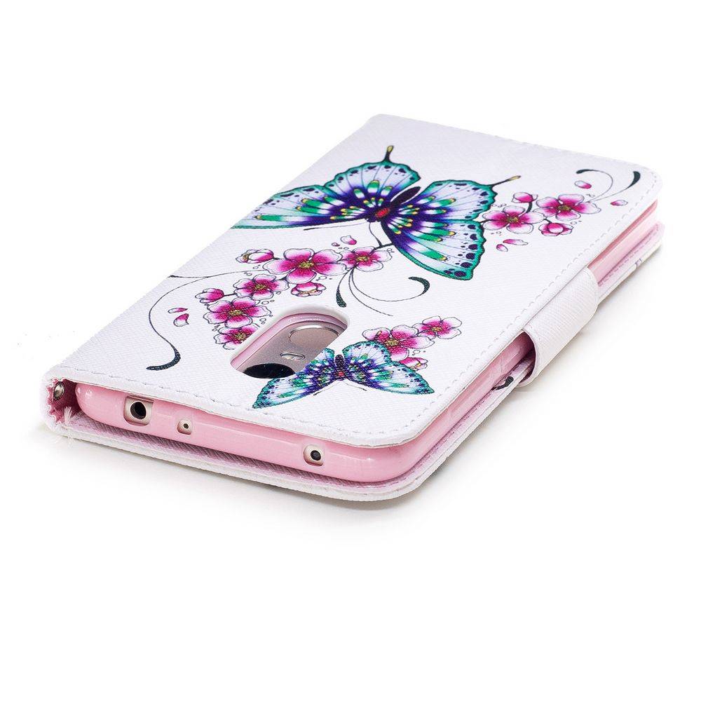 Für Samsung Galaxy J4 Plus J415F Kunstleder Tasche Book Motiv 31 Schutz Hülle Case Cover Etui Neu