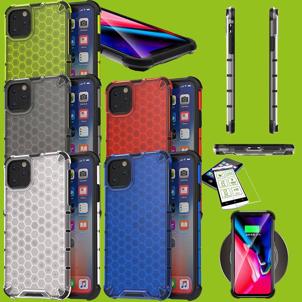 Für viele Smartphone Modelle Schock Hybrid Silikon Tasche Case Hülle Cover Etuis
