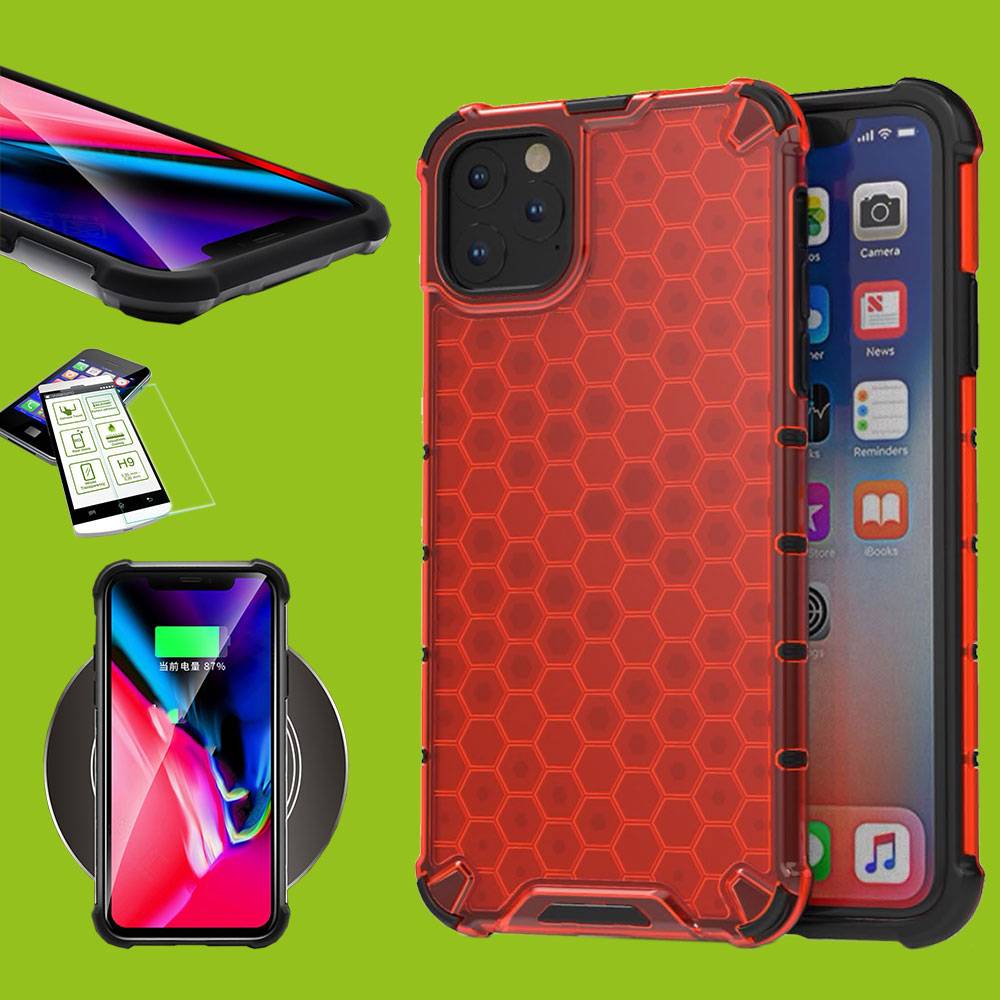 Für viele Smartphone Modelle Schock Hybrid Silikon Tasche Case Hülle Cover Etuis