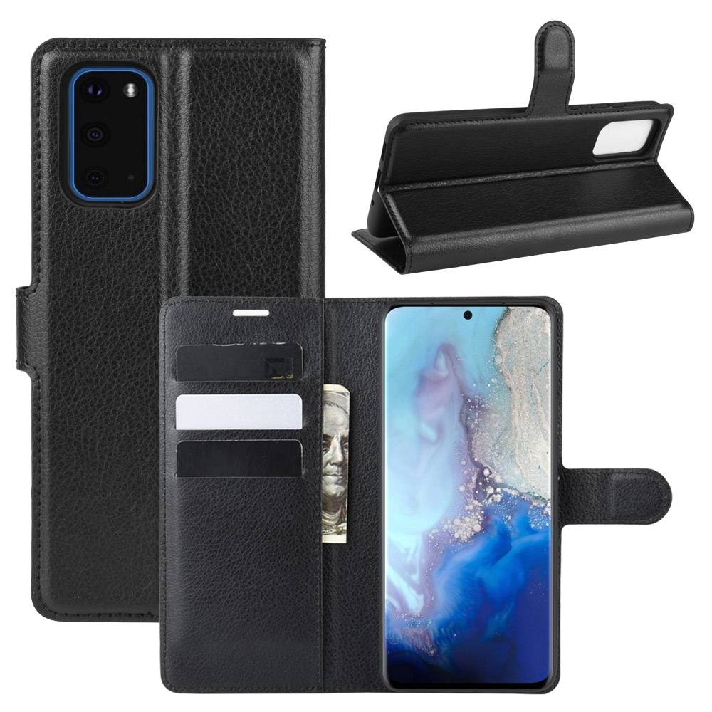 Für Samsung Galaxy S20 G980F Tasche Wallet Premium Schwarz Schutz Hülle Case Cover Etuis Neu Zubehör