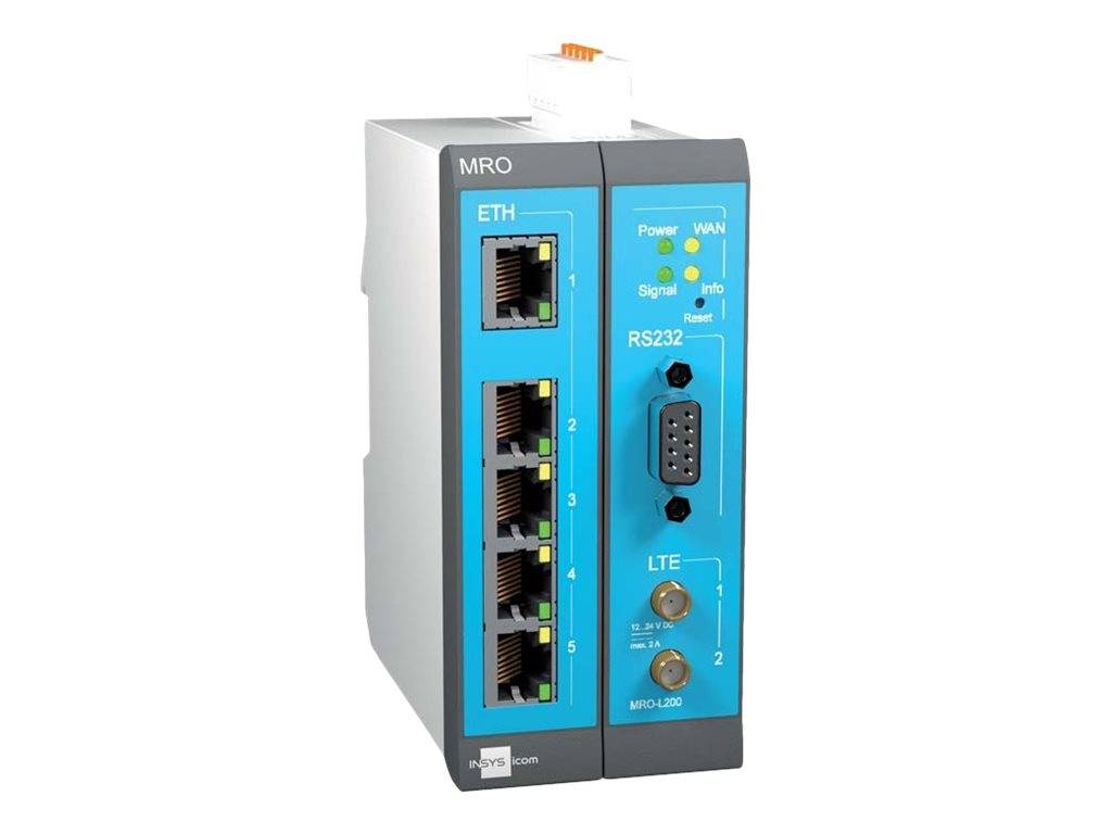INSYS icom MRO L210 - Router - WWAN Modbus