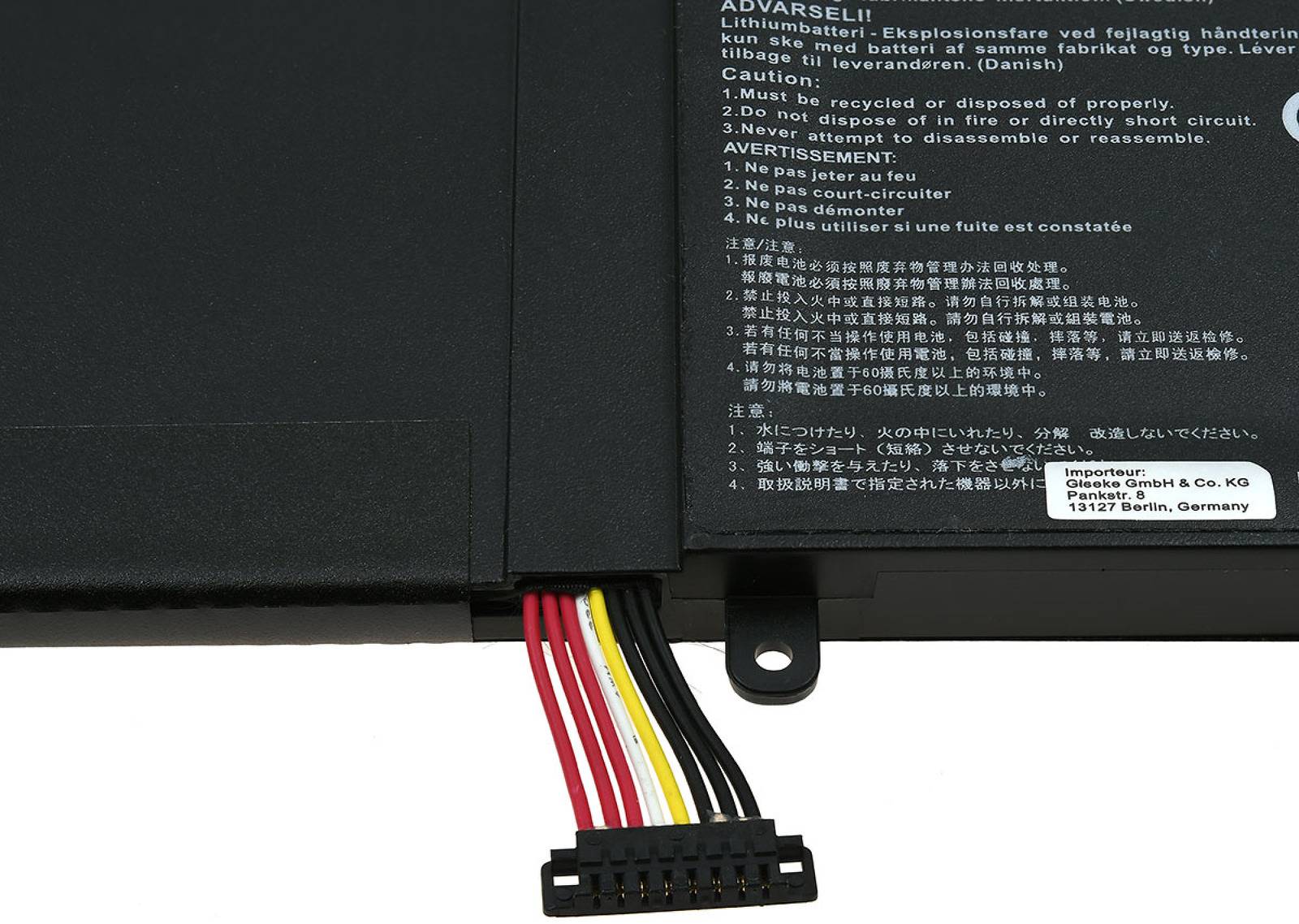 Powery Akku für Asus Typ C41N1416, 15,2V, Li-Polymer