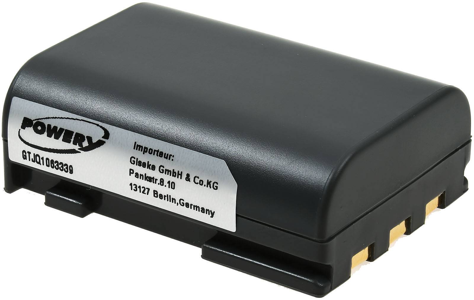 Powery Akku für Canon NB-2L/ NB-2LH 750mAh, 7,4V, Li-Ion