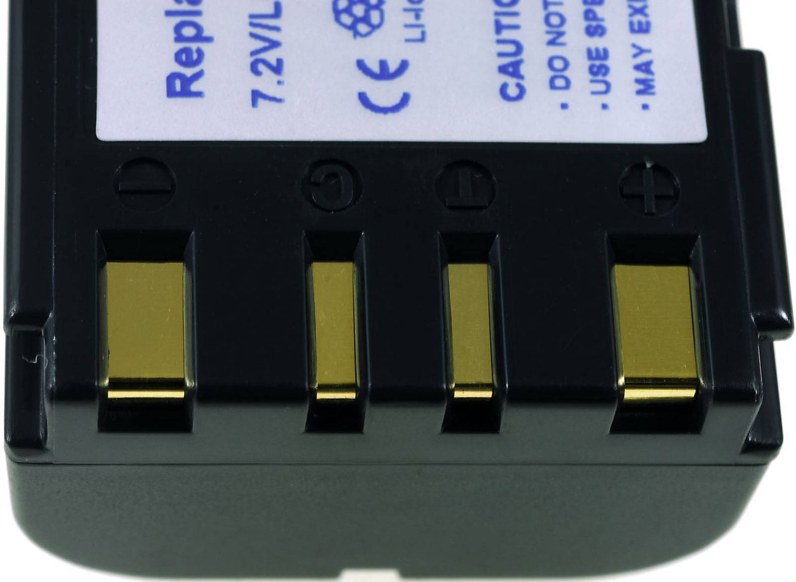 Powery Akku für JVC Typ BN-V408U, 7,2V, Li-Ion