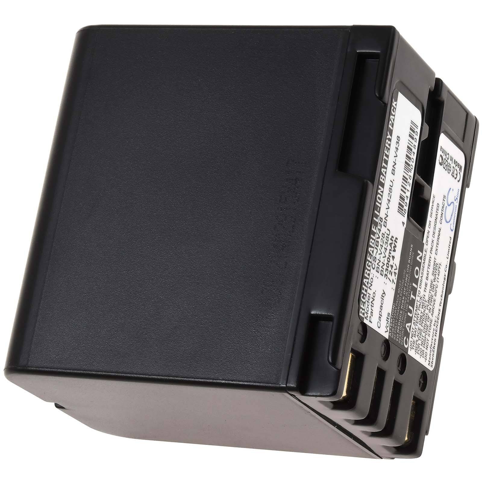 Powery Akku für JVC GR-D31US 3300mAh, 7,2V, Li-Ion