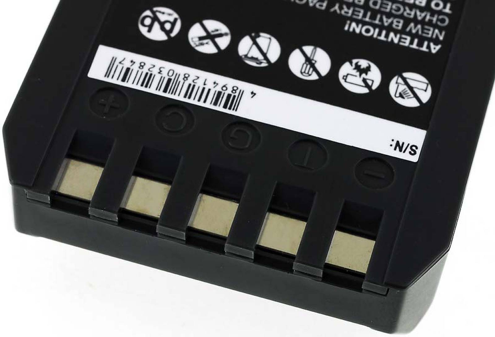 Powery Akku für Fluke Typ BP7235, 7,2V, NiMH